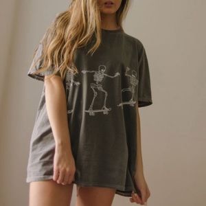 Project Social T Skateboards Skeleton Tee